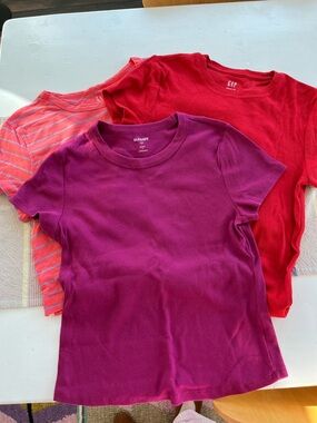Bundle of 3 short sleeved tee shirts size large